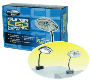 Aqua Zonic - Mini LED Clamp Light Black