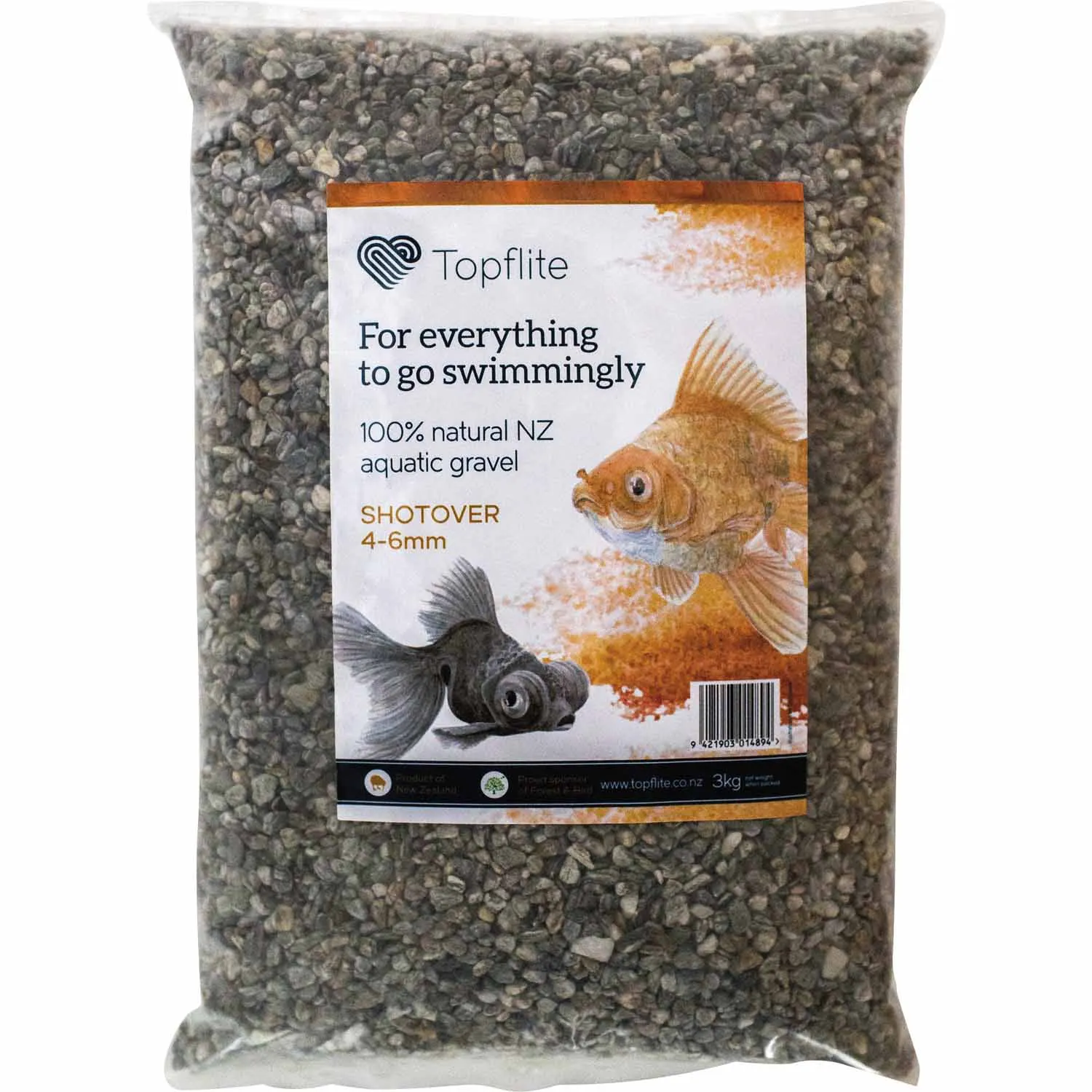 Aquarium Topflite Aquatic Gravel Shotover 3kg