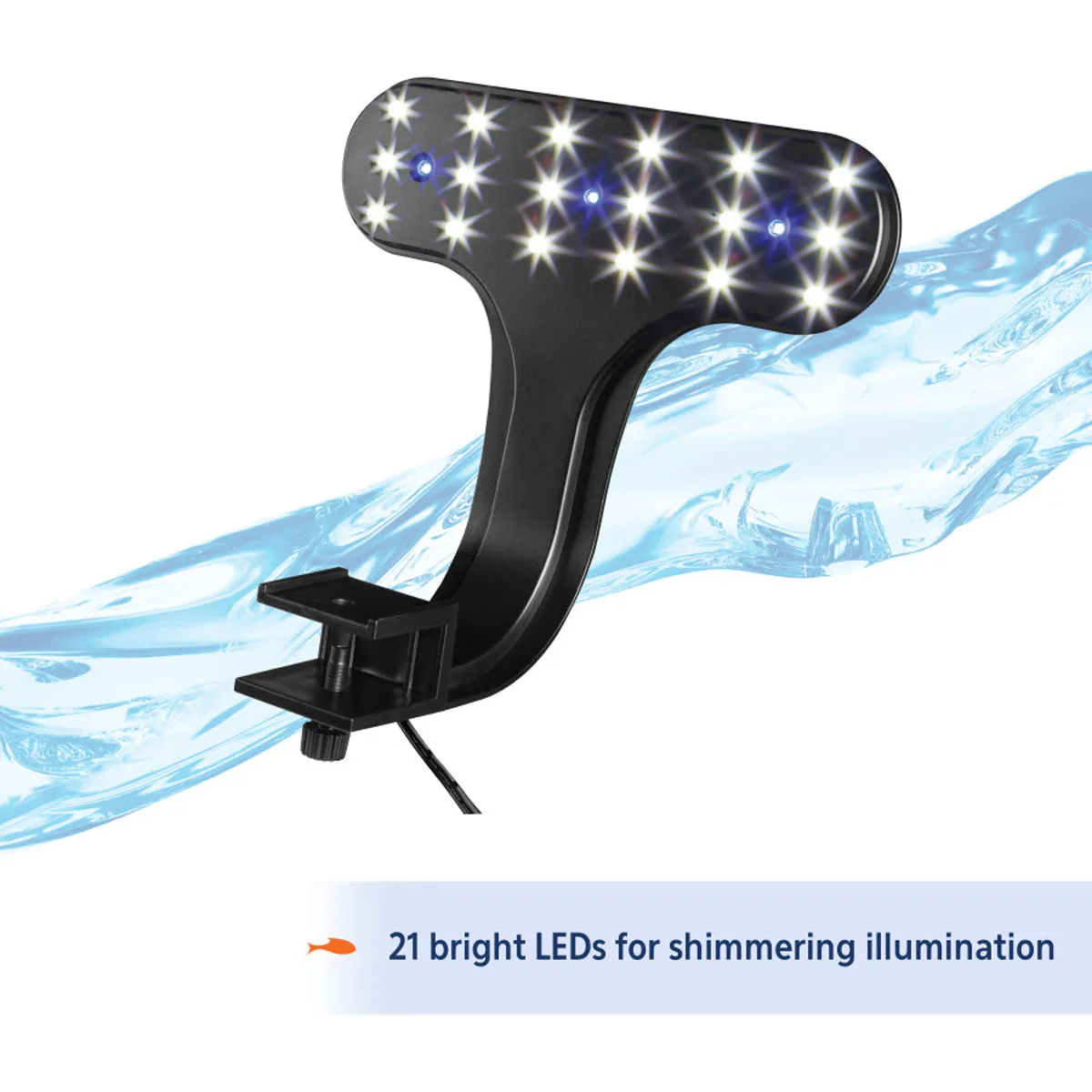 Aqueon Freshwater Aquarium Clip-On LED Light