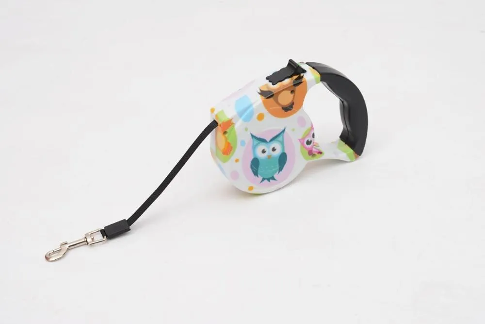 Automatic Retractable Leash – 5M | Cute Pastel Designs for Small Dogs &amp; Cats
