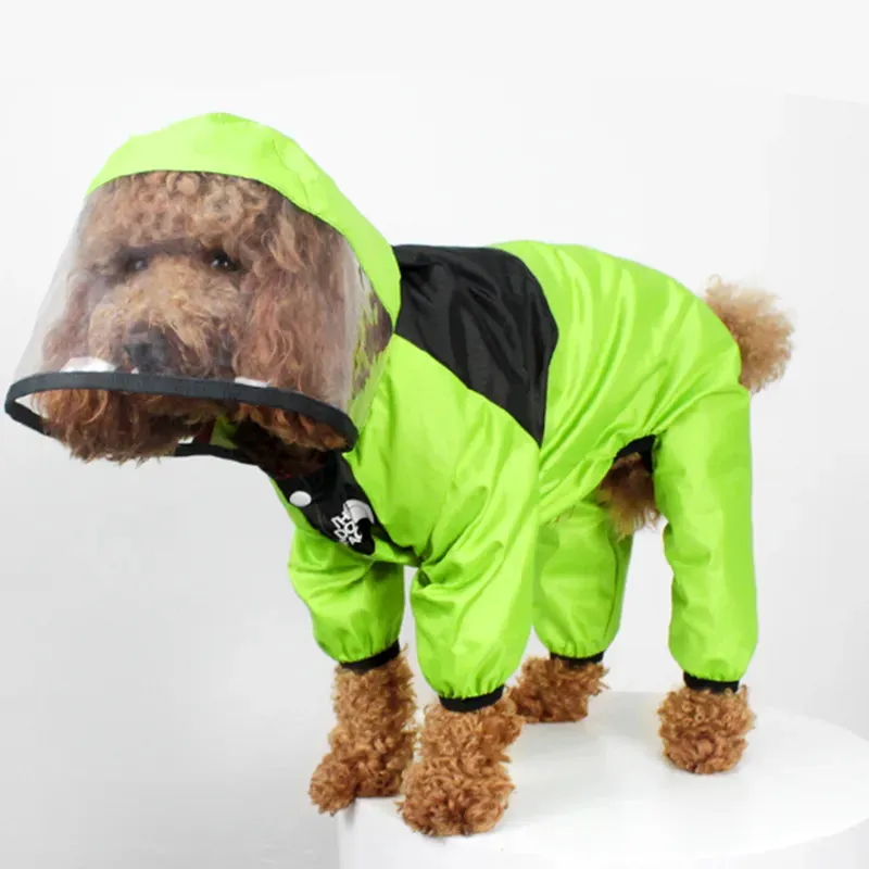 BLU - Dog  Waterproof Raincoat