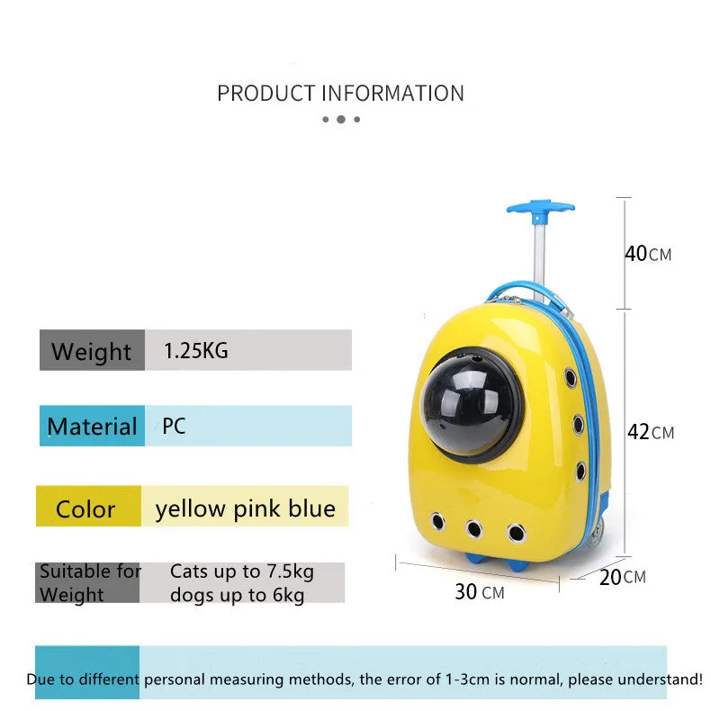 Color Pet Portable Travel Carrier