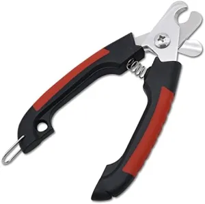 Dog & Cat Pets Nail Clippers and Trimmers with Safety Guard to Avoid Over Cutting, Free nail File, Razor Sharp Blade, Professional Grooming Tool for Pets by 1-pack, EJ-2020A