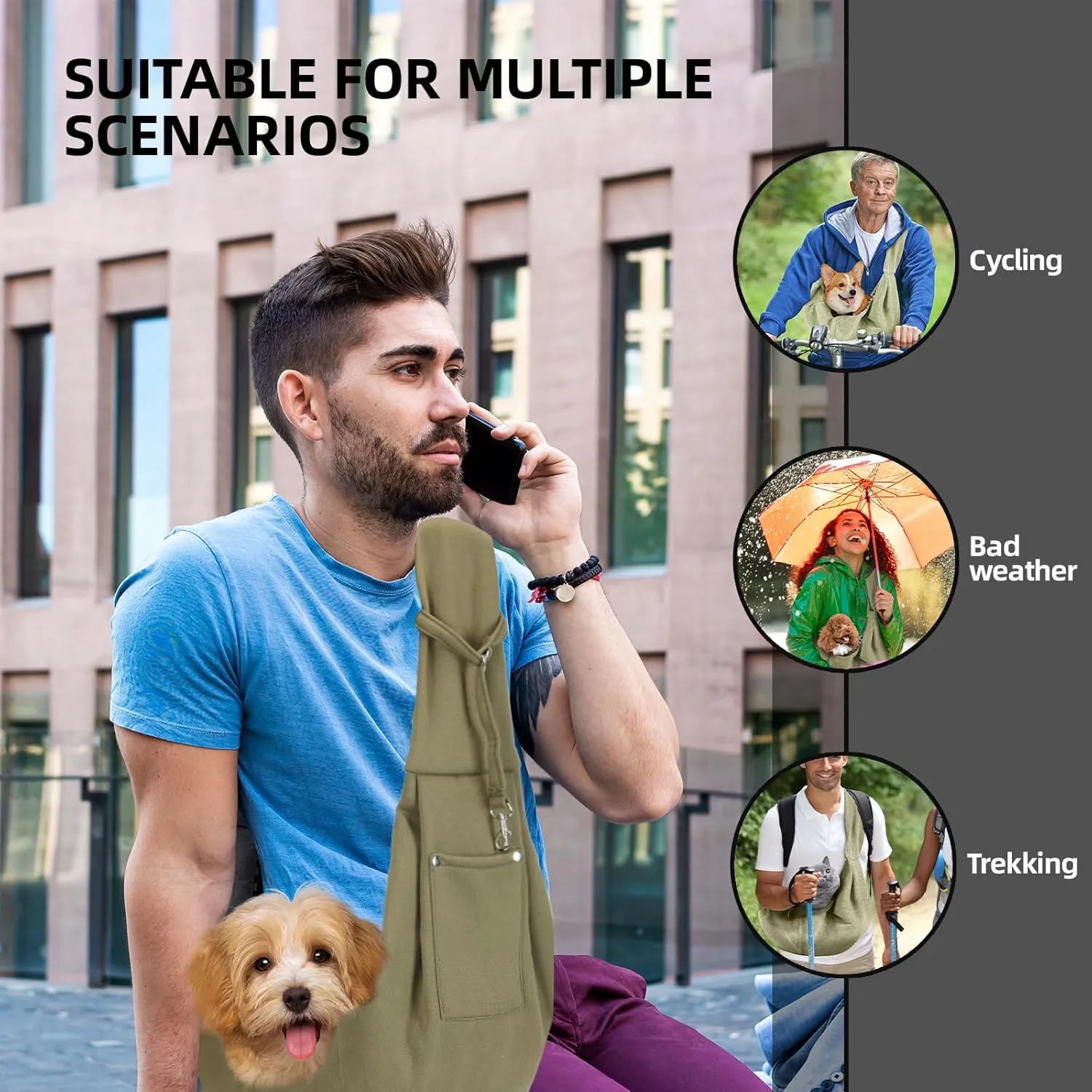 Dog Carrier Sling - ,,,,()