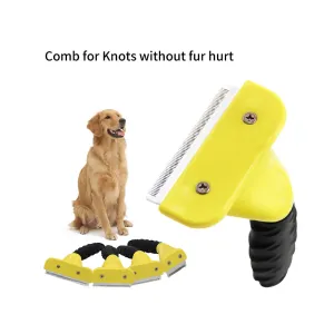 Dog Pet Cat Grooming Comb Brush Undercoat Rake Dematting Deshedding Trimmer Tool