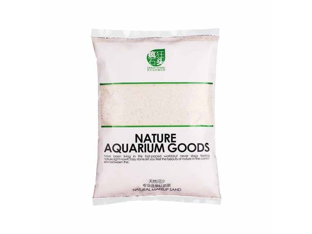 Fine white sand 0.5mm  (1.5kg/ bag)