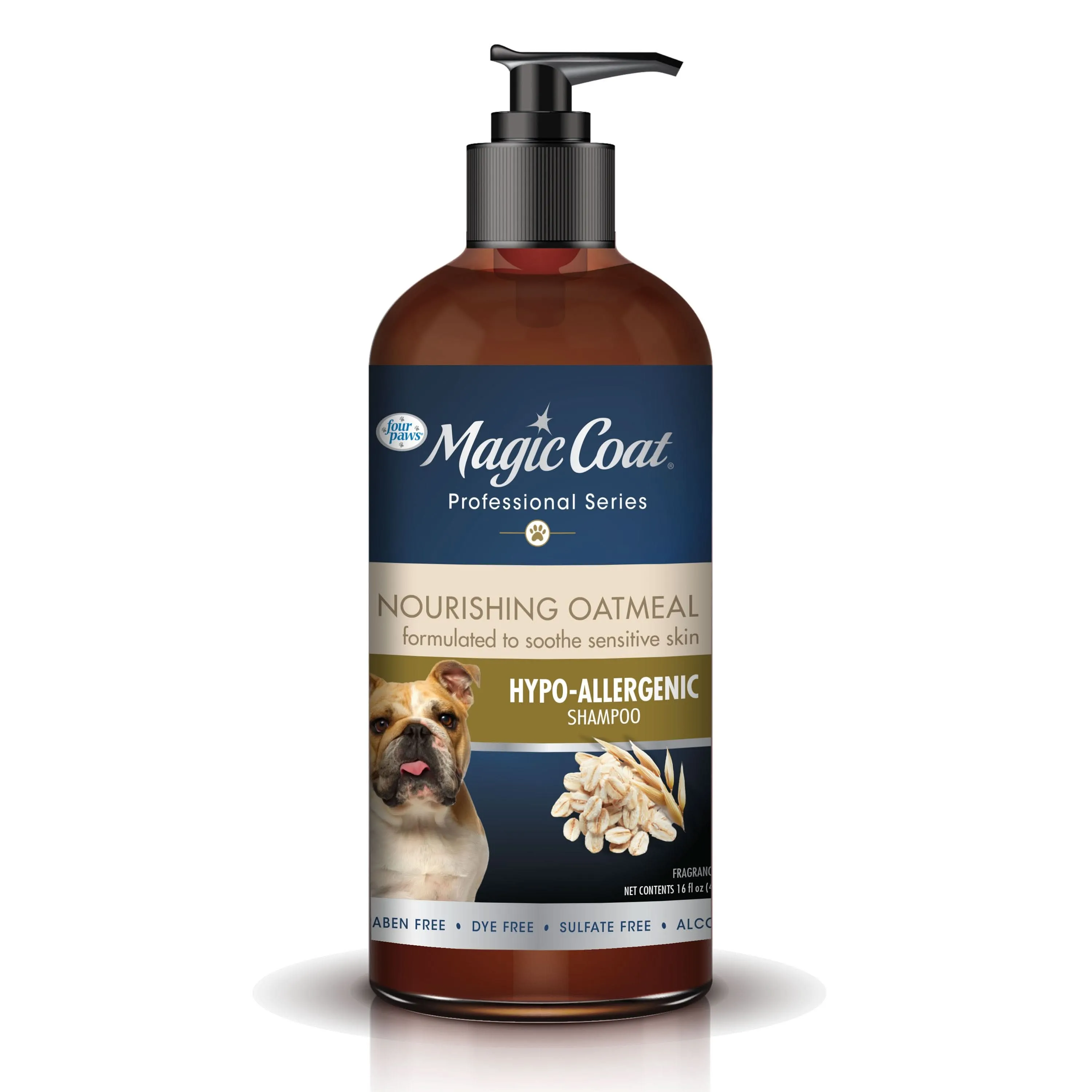 Four Paws Magic Coat Professional Series Nourishing Oatmeal Hypo-Allergenic Dog Shampoo 16 Ounce (1 Count)