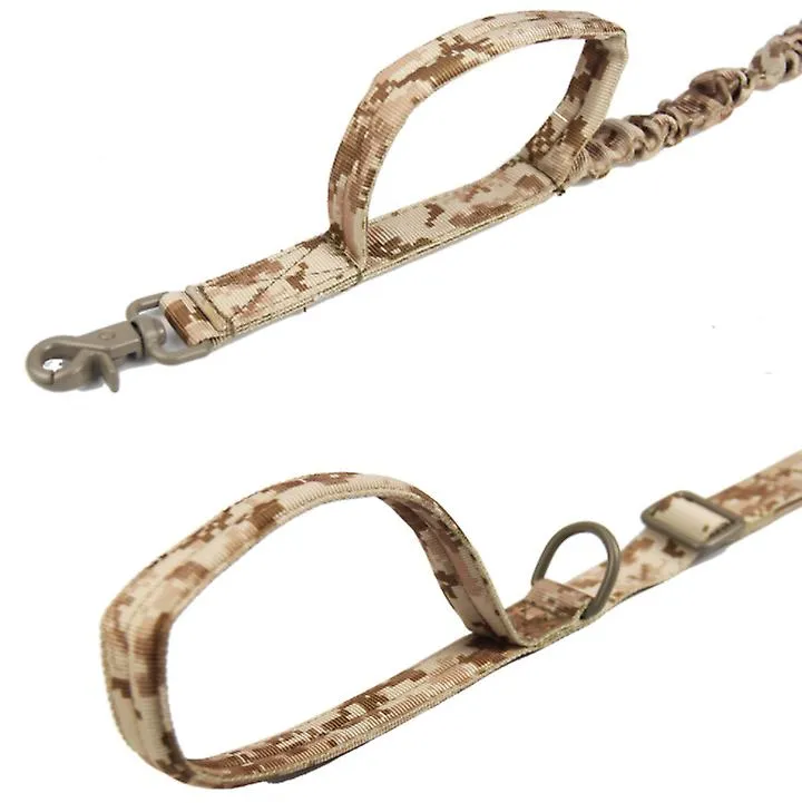 green Outdoor nylon dog leash, military fan tactical dog training belt AZ11186