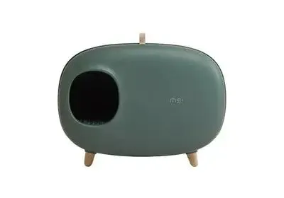 Luxury Cat Litter Box Semi-Closed Design with Scoop