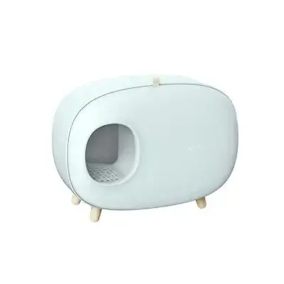 Luxury Cat Litter Box Semi-Closed Design with Scoop