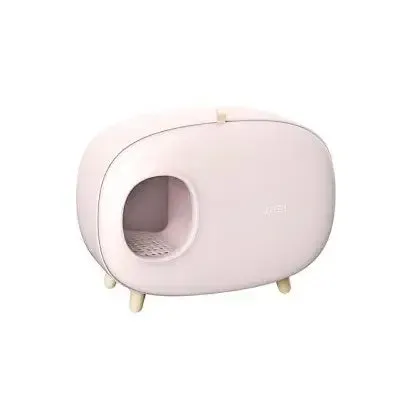 Luxury Cat Litter Box Semi-Closed Design with Scoop