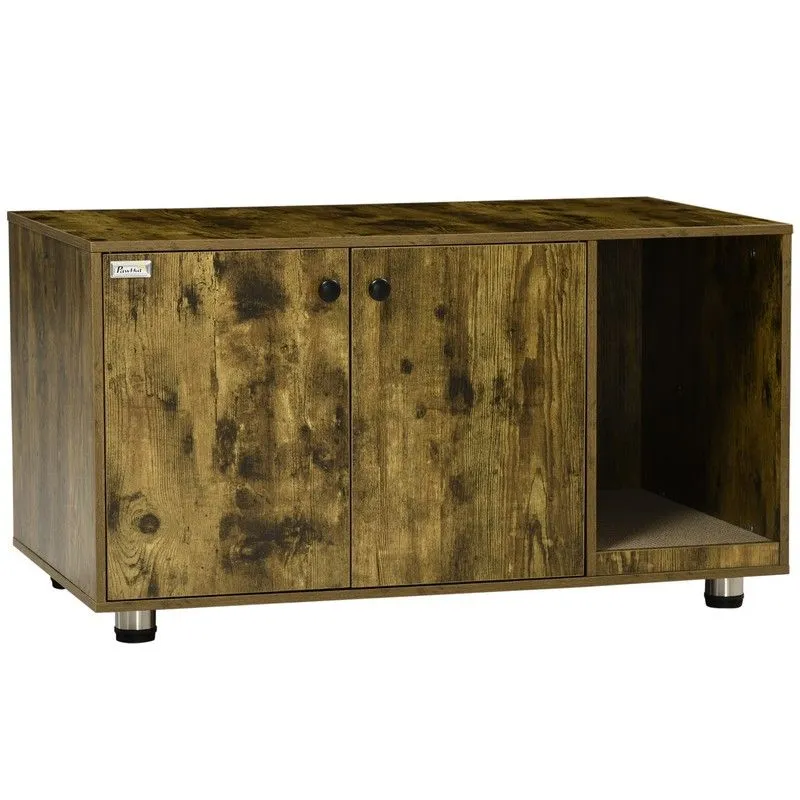 PawHut Cat Litter Box Enclosure