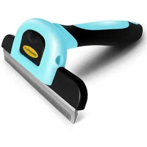 Pet Grooming Brush Effectively Reduces Shedding by Up to 95% Professional Deshedding Tool for Dogs & Cats…