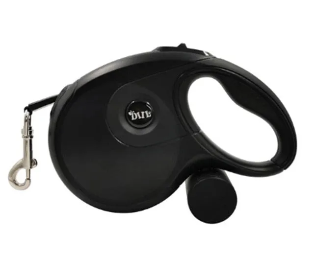 Retractable Leash with Built in Poop Bag Dispenser
