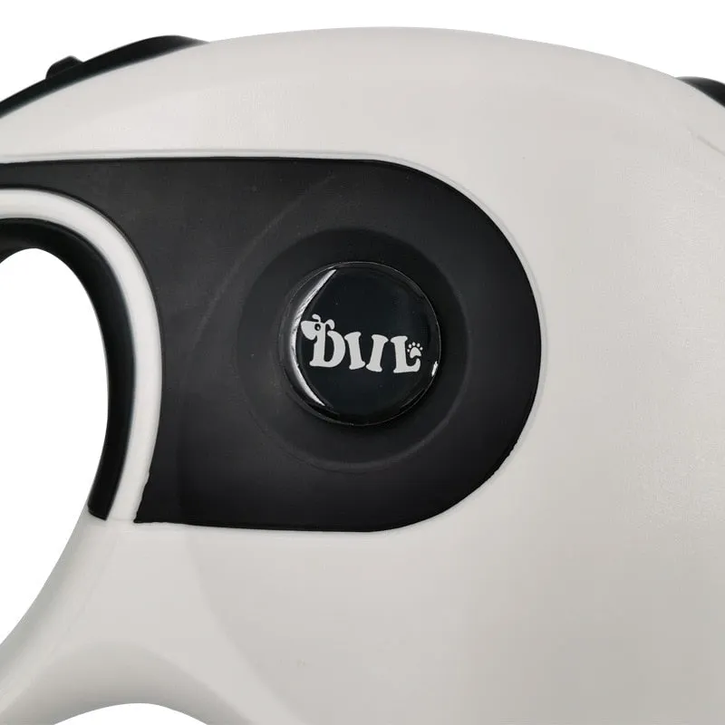 Retractable Leash with Built in Poop Bag Dispenser