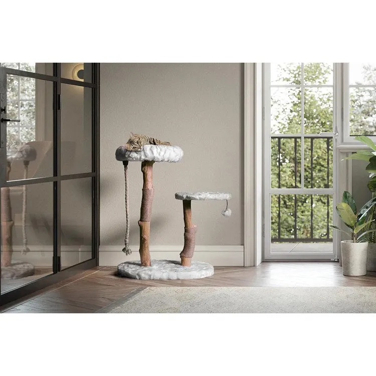 Rizzo Cat Tree Tower - White