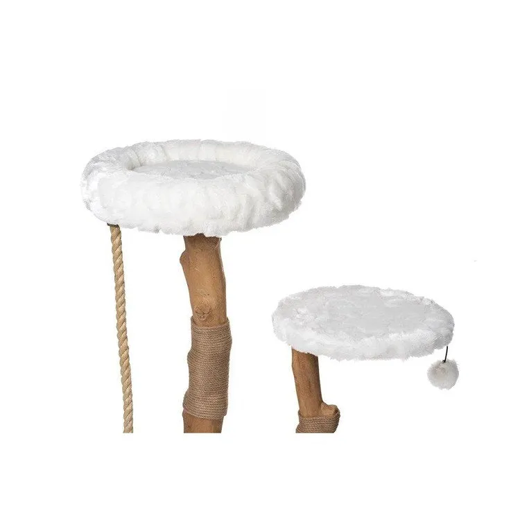 Rizzo Cat Tree Tower - White