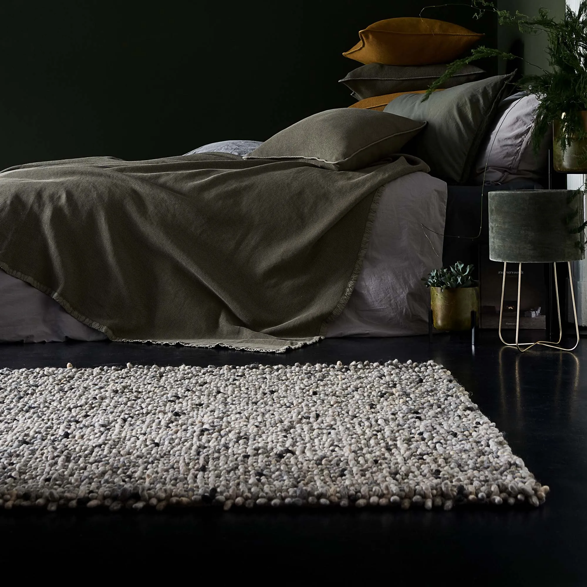 Thela Rug [Natural/Stone grey/Ivory]