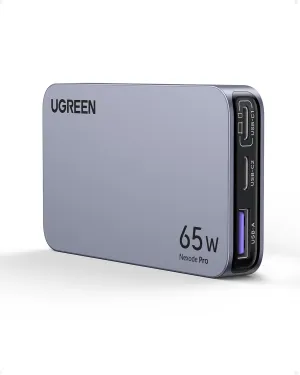 UGREEN Nexode Pro 65W USB C ,3  GaN  PPS  iPhone 16/15/14MacBook AiriPad ProGalaxy S24/S23/Note20Pixel 9/8