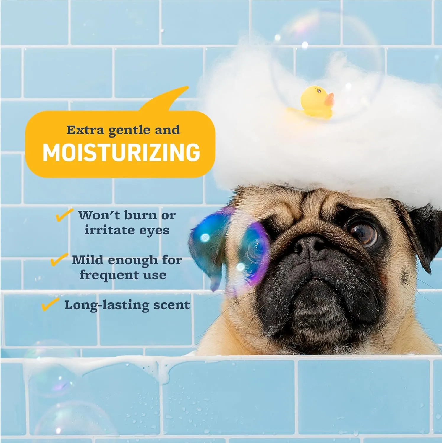 Veterinary Formula Smart Coat Complex Puppy Love Extra Gentle Tearless Shampoo, 17 Fl oz   Dental Fresh Enzymatic Gel Finger Toothbrush Kit for Dogs, 2-Piece Bundle