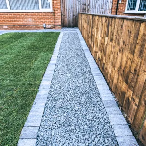 White Grey Limestone Gravel Chippings
